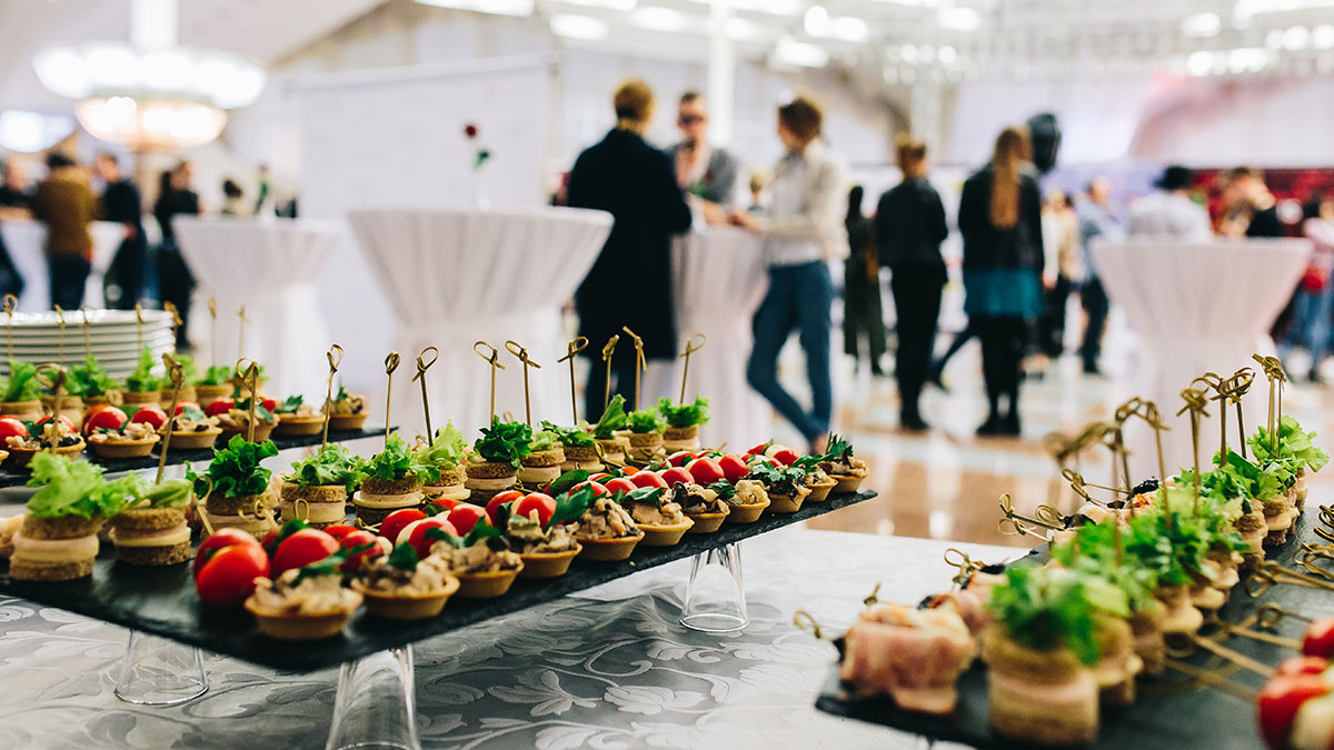 catering website event marketing